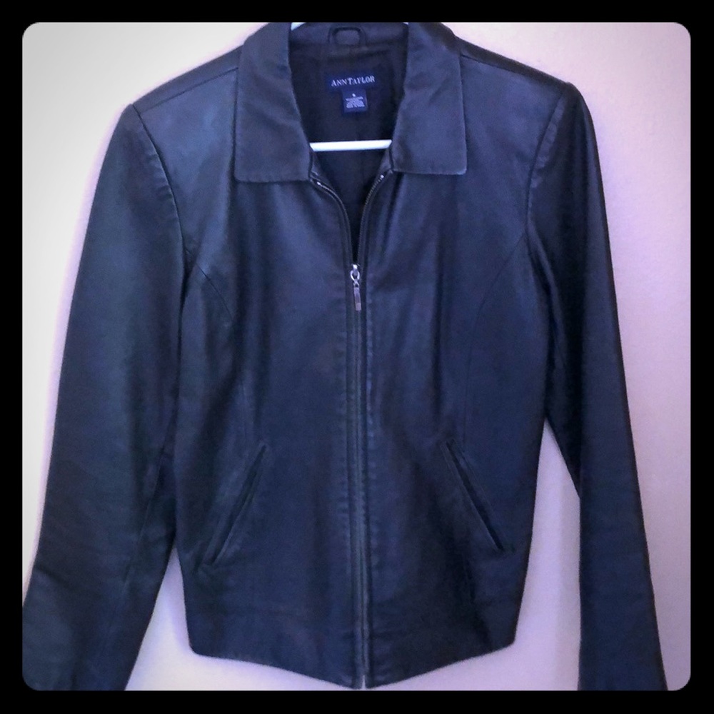 Super soft gently worn leather coat